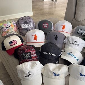 Assorted Baseball Caps Collection